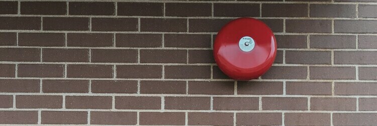 a fire alarm bell