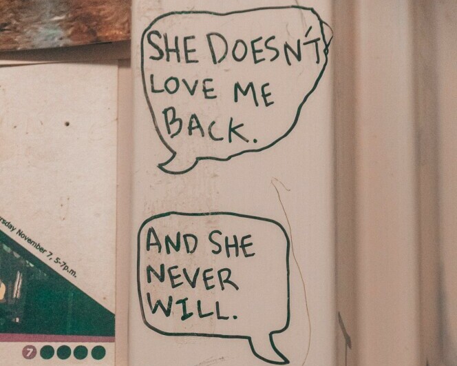 A classic case of unrequired love