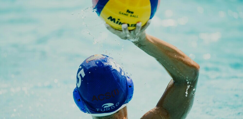 a water polo player - we may have well looked just the same a water polo player - we may have well looked just the same