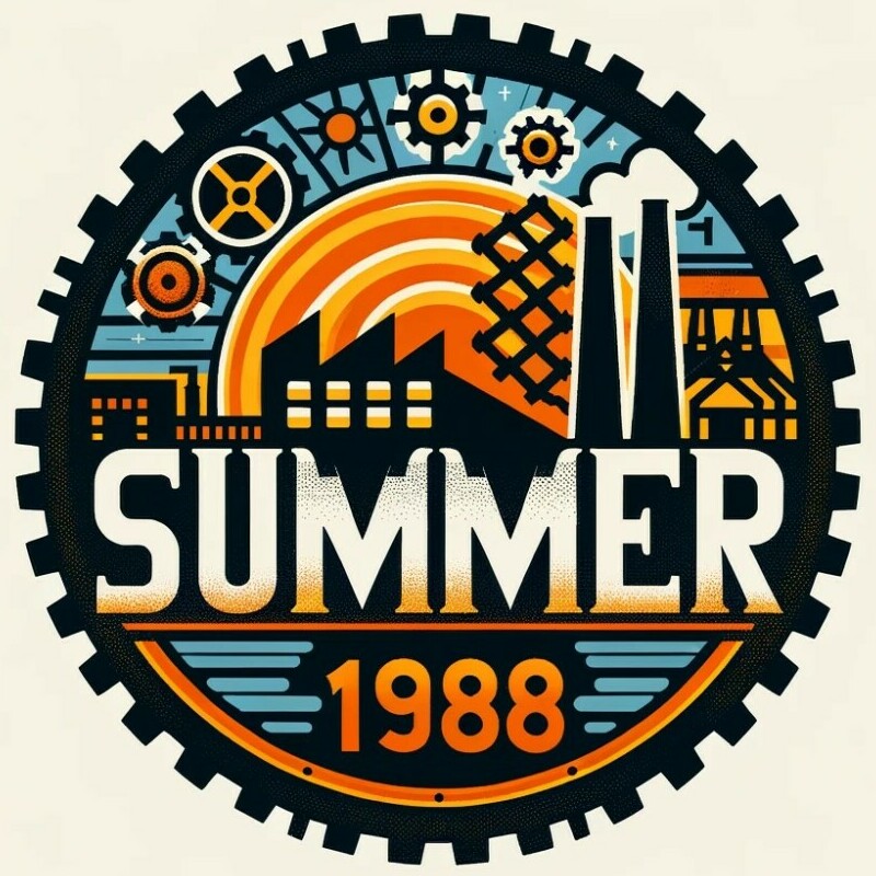 A logo representing Summer 1988