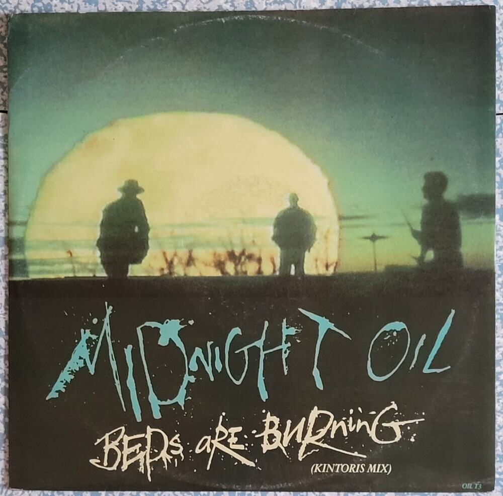 Midnight Oil - Beds Are Burning 12-inch single