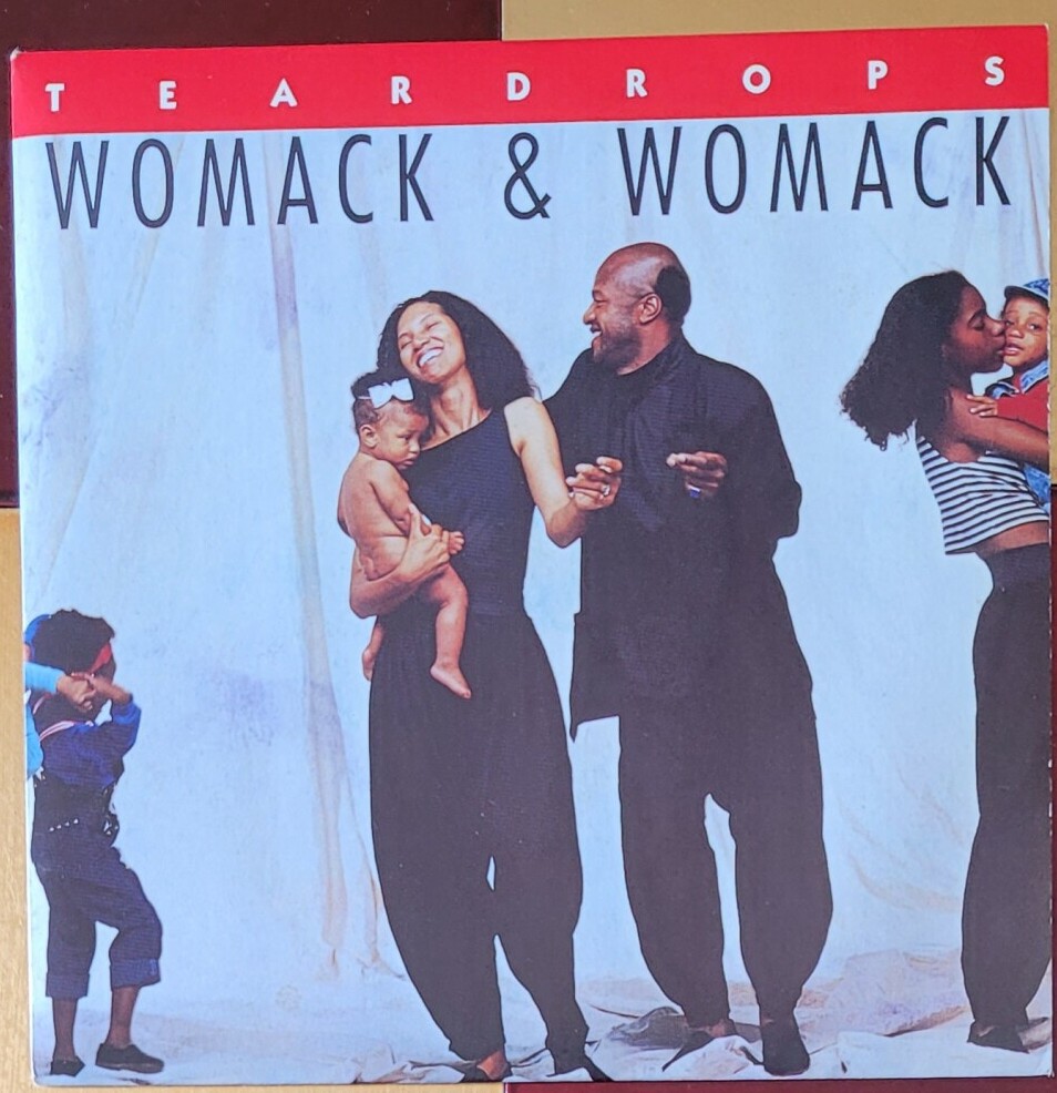 The wonderful Teardrops from Womack and Womack on 7-inch