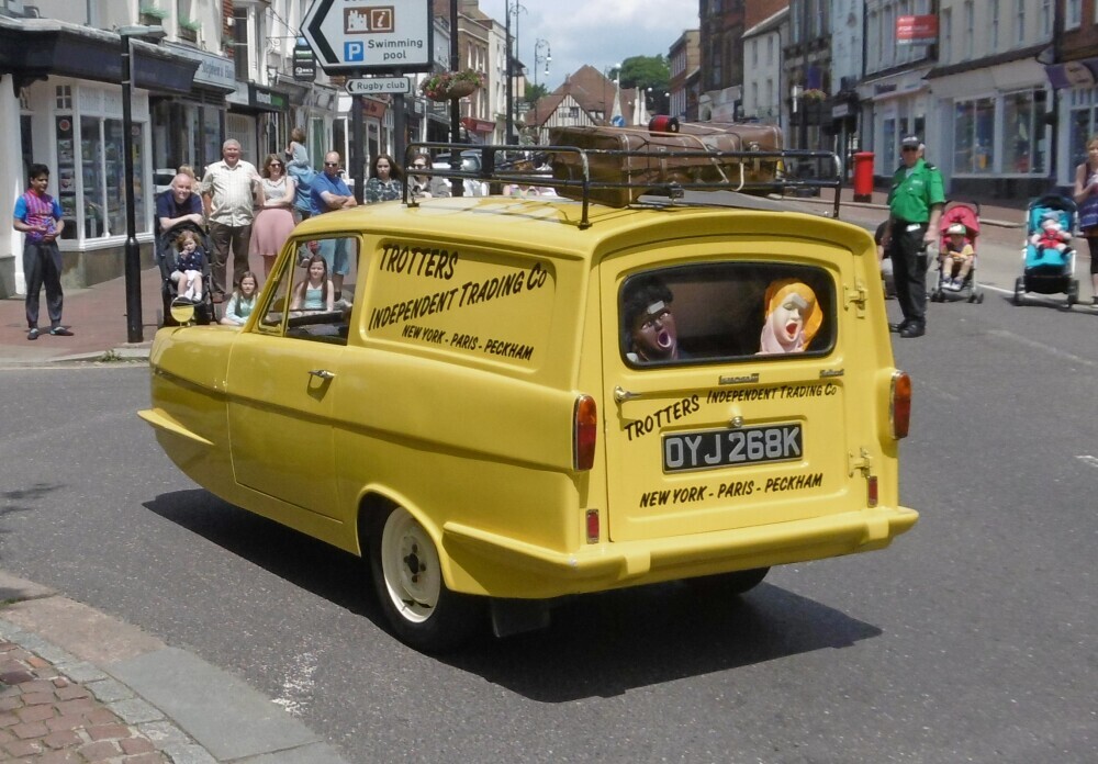 Del Boy and Rodney's Robin Reliant van Del Boy and Rodney's Robin Reliant van