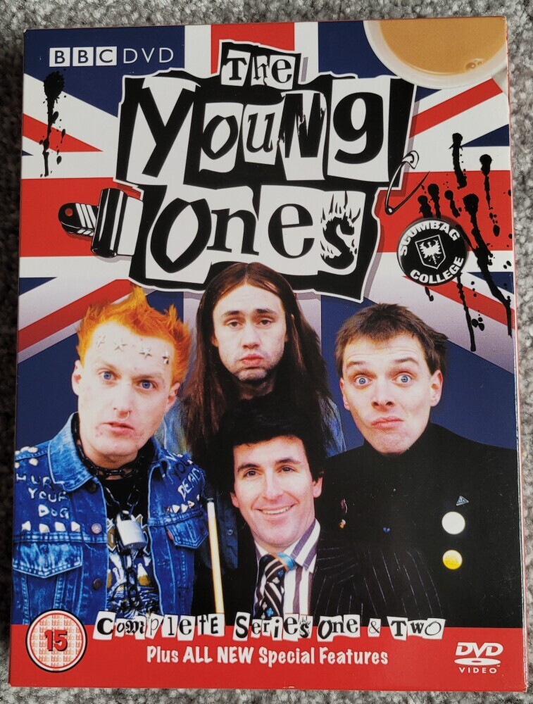 The Young Ones on DVD. All 12 anarchic episodes. The Young Ones on DVD. All 12 anarchic episodes.