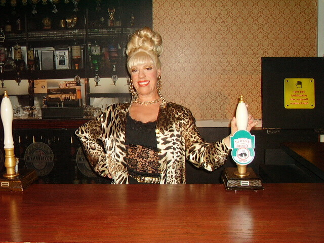 Wax model of Bet Lynch at Madam Tussaud's, Blackpool Wax model of Bet Lynch at Madam Tussaud's, Blackpool